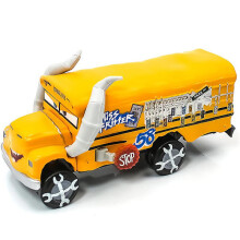 Disney Pixar Cars3 Velká luxusní kolekce diecast modelů aut Miss Fritter žlutá