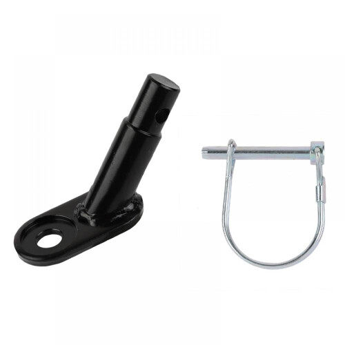 Bicycle Trailer Hitch Connector, Bicycle Adapter Accessories(Traction Head + Silver Lock Ring)