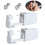 Ear Piercing Gun 2 Pack Disposable Self Piercing Kit with Studs for Fast SingleAction Home Use 3