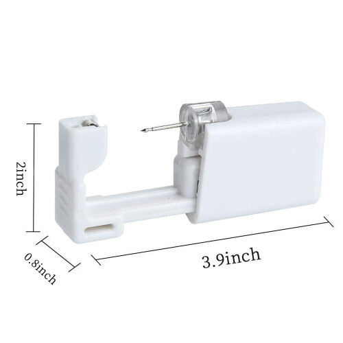 Ear Piercing Gun 2 Pack Disposable Self Piercing Kit with Studs for Fast SingleAction Home Use 1