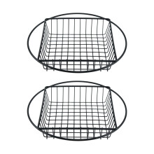 Guangmc2PCS metalliset tarjoilualustat pikaruokaravintoloiden tarvikkeille