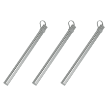 3X tuburi de depozitare pentru bețișoare, cutie din aliaj de aluminiu, carcasă pentru bețișoare din titan, cutie de depozitare fără