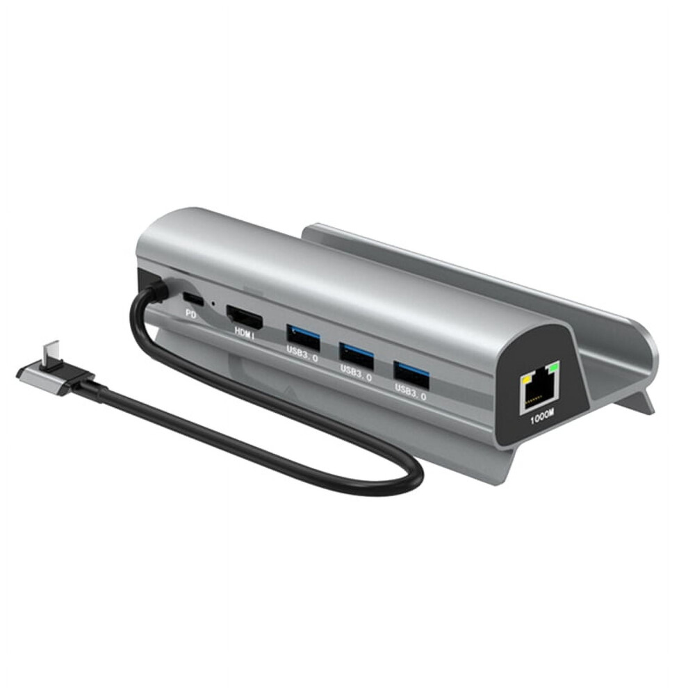 Dock Station Tv Base Stand Hub Holder Docking Usb C To Rj45 Ethernet For Steamdeck Console 9377112464336