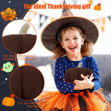 Almofada de abóbora de pelúcia ultramacia de 20 cm, brinquedo fofo e adorável para crianças, decoração de Ação de Graças e Halloween, para