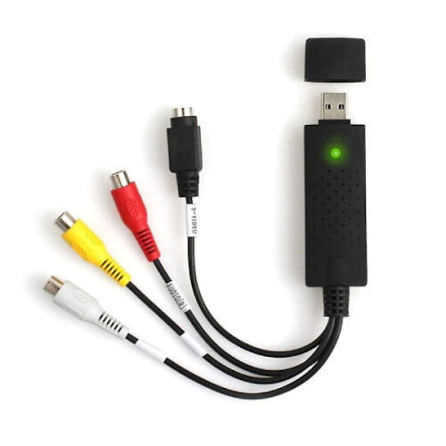 Kit de conversion audio/vidéo USB 2.0 VHS vers DVD avec câble RCA pour Windows 10DB 1