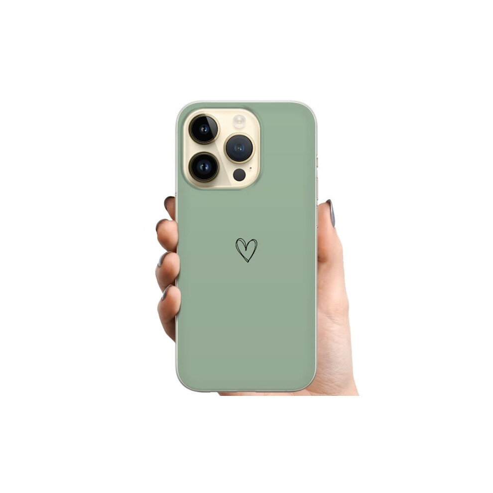 Compatible With Apple Compatible With Iphone 15 Pro Tpu Mobile Case Heart 9464372831111