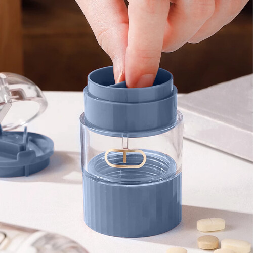 YgkuHd Pills Box Διαφανής Οργάνωση Ταμπλετών Υγείας Συμβατή με Sharp Blade 2