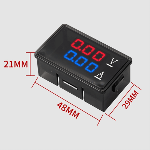 DC0-100V10A LED Ψηφιακό Βολτόμετρο Αμπερόμετρο Αυτοκινήτου Μοτοσικλέτας Μετρητής 1