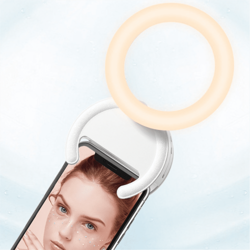 Éclairage d'appoint portable et pratique pour selfies multi-angles, rose 2