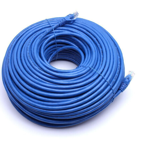 Καλώδιο Cat6Patch 500mhz Ethernet Δίκτυο Internet LAN RJ45UTP Μπλε ΗΠΑ Νέο