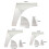 Χάρακες Patchwork Hesroicy3Pcs, Οικολογικοί, Επαναχρησιμοποιήσιμοι, Καθαρές Γραμμές, 6