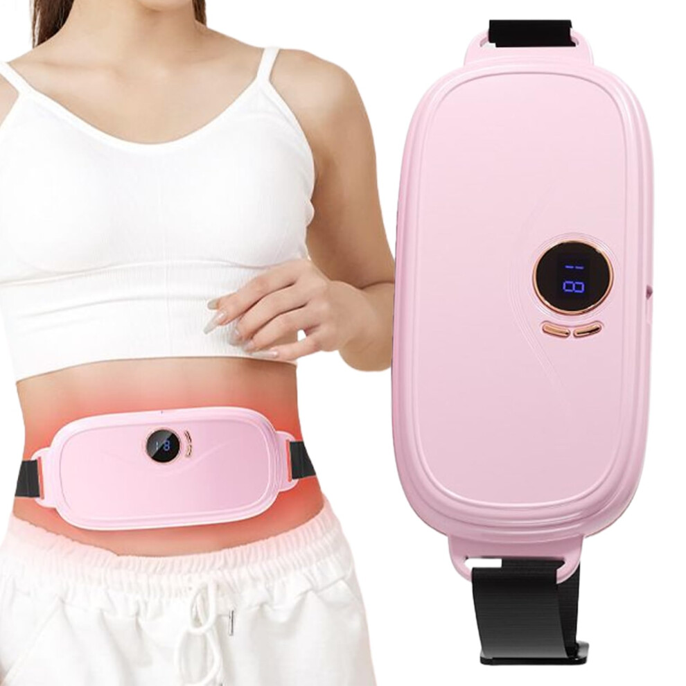Heating Pad Belt with 4 Heat Levels â Portable Adjustable Abdominal Warmer for Menstrual, Postpartum, Travel, Office, Home Use
