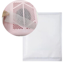 200 Pack Nail Dust Collector Filter Paper for Salon, Disposable Replacement Sheets, White