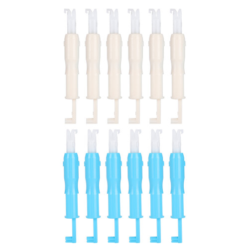 Automatic Needle Threader Quick Sewing Threader For Sewing Machine Needle Threading Tool Holds Needles Firmly Ergonomics Size Durable Material Double 1