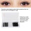 Μοναδικό εφέ eyeliner με extensions σε σχήμα έλλειψης, μεμονωμένες βλεφαρίδες σε ματ μαύρο 7
