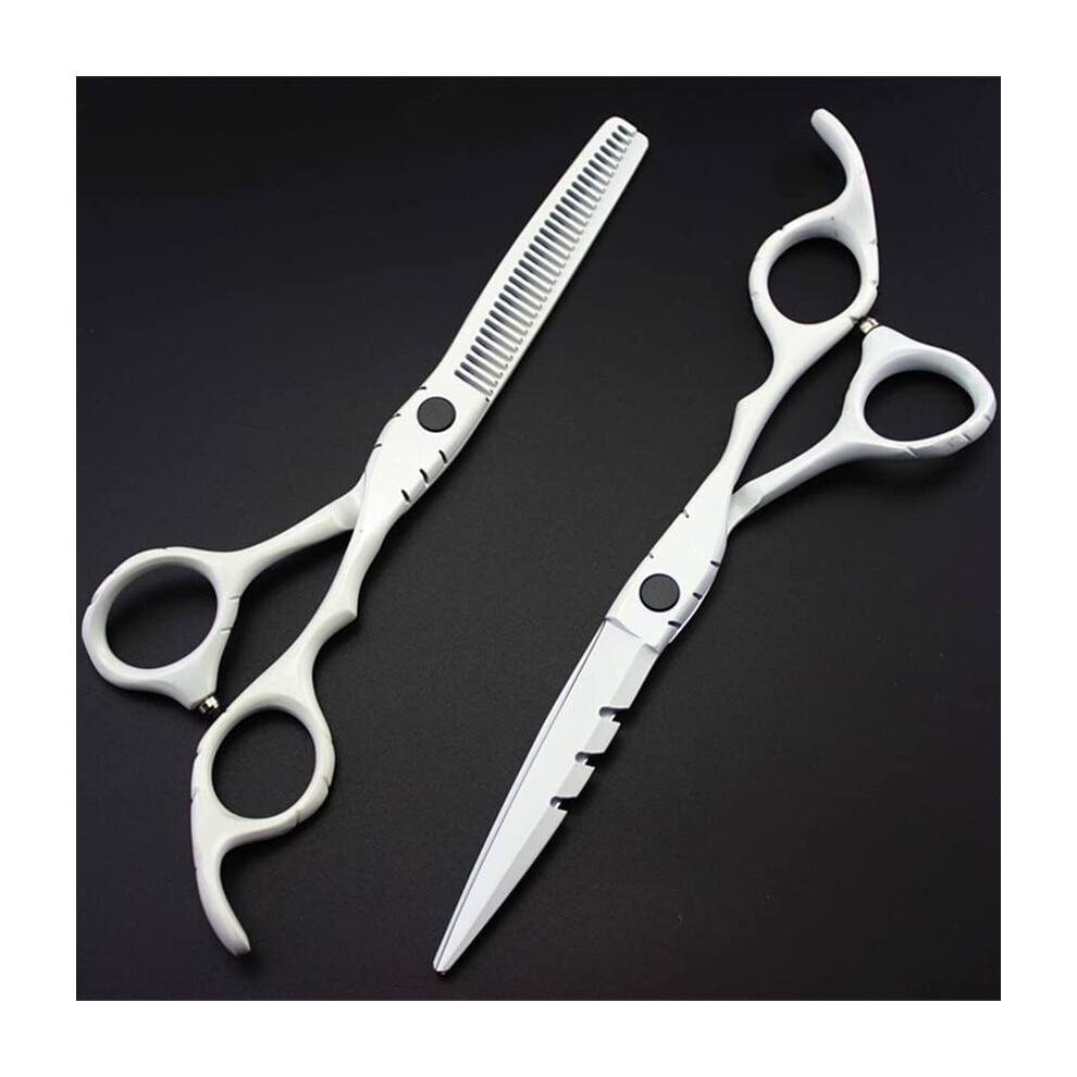 Hair Cutting Scissors Set 6 Inch Japanese Stainless Steel Professional Barber Scissors with Precision Blades and Ergonomic NonâSlip Handle