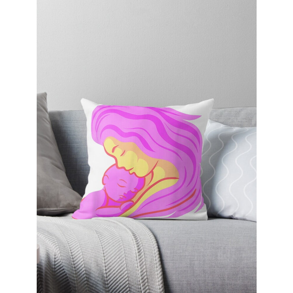 Micro preemie nicu new mom dad moms premature birth Decorative Pillow Covers