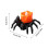 Εκπτώσεις για το Halloween! Φωτιστικό LED με κερί σε σχήμα αράχνης, φωτεινό 3