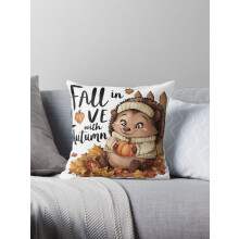 AIVO Fall in love with autumn Throw Pillow Covers Cases Cushion Cover Case Sofa Two Side