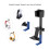 Supporto da parete per controller di gioco Jixopn, per gamepad, cuffie e telecomando. 7