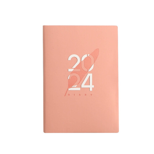 Cailmei Desktop Calendar Organizer Notepad Daily Planner Pink 1