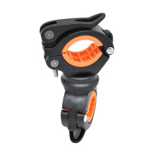 Universel 360 graders roterende cykelhåndtag LED lommelygte lommelygte montering klemme klips holder greb beslag