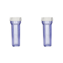 2x10 pollici Prefiltro per bottiglia filtro acqua Antideflagrante Parti filtro acqua Connettore Interfaccia G1/2 pollice Guscio filtro