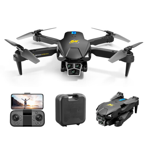 Drone με κάμερα σε απόσταση Drone με τρεις κάμερες HD Αεροφωτογραφική μηχανή με 1
