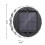 Chicmine 1 Set Solar Wall Light, High Brightness, 90 Adjustable, Remote Control, Auto On/Off, Multiple Modes, Outdoor LED Lamp with Solar Panel 4