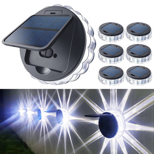 Chicmine 1 Set Solar Wall Light, High Brightness, 90 Adjustable, Remote Control, Auto On/Off, Multiple Modes, Outdoor LED Lamp with Solar Panel 1