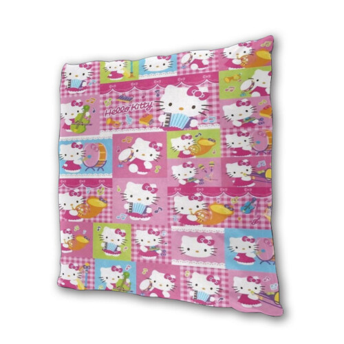 Μαξιλαροθήκες Hello Kitty, σετ 2 μαξιλαροθηκών για καναπέ-κρεβάτι σαλονιού 20"X20" 2