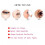 Slopehill Classic Eyelash Curler με αντιολισθητική λαβή, επαγγελματικό εργαλείο ανύψωσης για 4