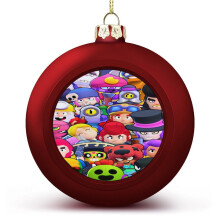 Weihnachtskugeln Brawl Stars Weihnachts-Hängedekoration Weihnachtsbaumschmuck