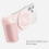 Wireless Charger Phone Grip with Bluetooth Shutter, Tripod Mount & Stand - Compatible with iPhone & Android 7