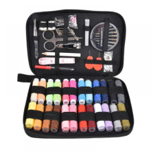 Kit de costura portátil de 90 piezas, mini kit de costura DIY con estuche, ideal para principiantes, viajeros y reparaciones de emergencia.