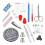 Prettyui DIY Set de cusut Diy Multi-Funcțional Set de cusut Cutie Set de mâner Matlasare Cusut Broderie Ață Accesorii de cusut 4