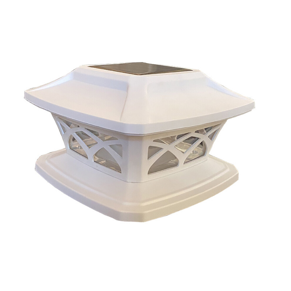 Versatile Fit Post Caps, Energy Efficient Solar Deck Lights, Solar Powered Post Cap Lights For 4X4 5X5 6X6 Posts, Bright Led Outdoor Lighting, 9009791890136