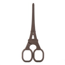 Sharp Blades Round Handle Design Efficient Cutting For Fabric Fishing Line Thread And Other Materials Stainless Steel Scissors Vintage European Style
