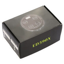 Touchscreen Tattoo Power Supply With Color LEDs Digital Display Precision Voltage Adjustment Dual Output Ports CNC Machined Aluminum Body Anti Slip