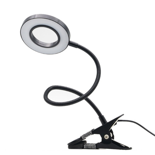 Φωτιστικό LED με σφιγκτήρα USB, 10 επίπεδα φωτεινότητας, εύκαμπτο φωτιστικό γραφείου 2