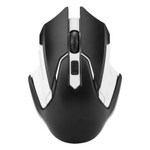 Șoarece de gaming wireless cu receptor USB de 2,4 GHz, DPI reglabil, mouse optic de precizie, durată lungă de viață a bateriei, design ergonomic