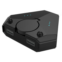 Gaming Keyboard Mouse Converter With Fast Charging Interface Reset Switch One Touch Mouse Pointer Control For Competitive Gamers On PS4 Xbox Switch