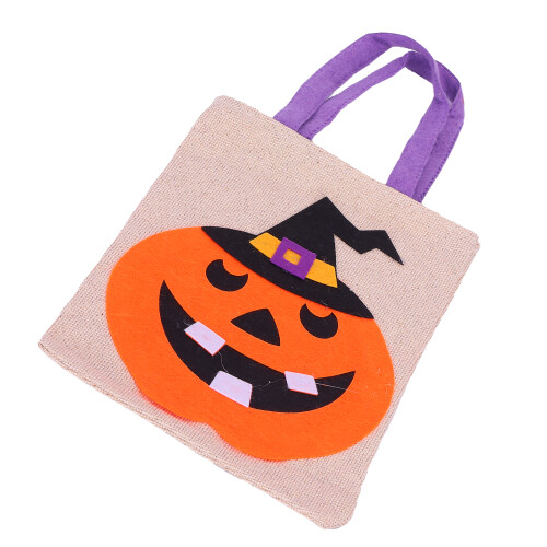 Τσάντες με γλυκά ή κεράσματα για το Halloween για παιδιά, πτυσσόμενος κουβάς με γλυκά 2