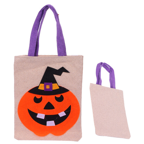 Τσάντες με γλυκά ή κεράσματα για το Halloween για παιδιά, πτυσσόμενος κουβάς με γλυκά 1