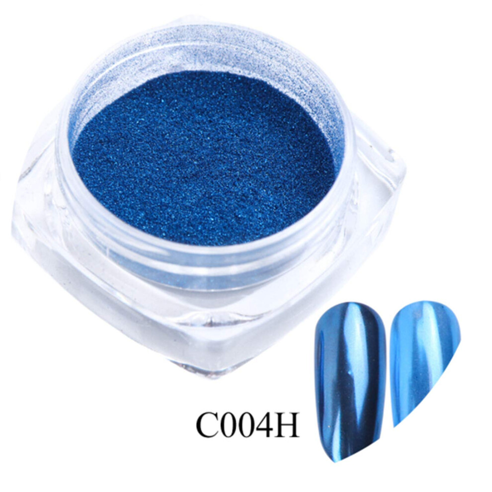 0.5g Nail Glitter Sequins Chrome Nail Powder Metallic Finish UV Gel Nail Art Decorations
