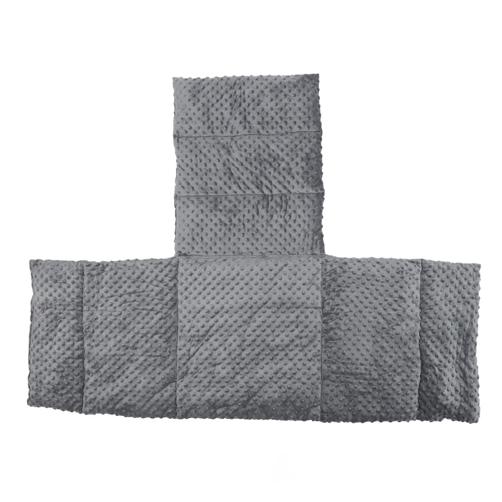 Weighted Lap Blanket for Toddlers, Evenly Distributes Weight with Calming Embrace Technology, Soft Baby Blanket in Minky Dots Fabric for Crib