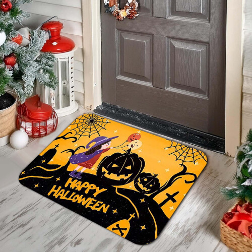 Kayannuo Διακοσμήσεις για το Halloween Εσωτερική Εκκαθάριση Halloween Απορροφητικό Πατάκι 2