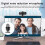 VALSEEL Webcam2K HD Video Web Class Live Webcam Autofokus Elektronik 6