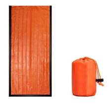 PRETXORVE Sleeping Bag, compatible with outdoor camping, emergency, travel, thermal insulation, aluminum film, multi-functional
