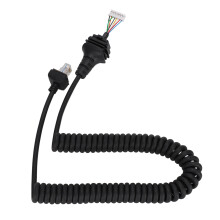 NIKOU Cable de Repuesto para micrófono de Mano, Ajuste Negro για μικρόφωνο του Radio HM-152